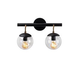 Opviq Gondol - 3012 Aplique Industrial Negro